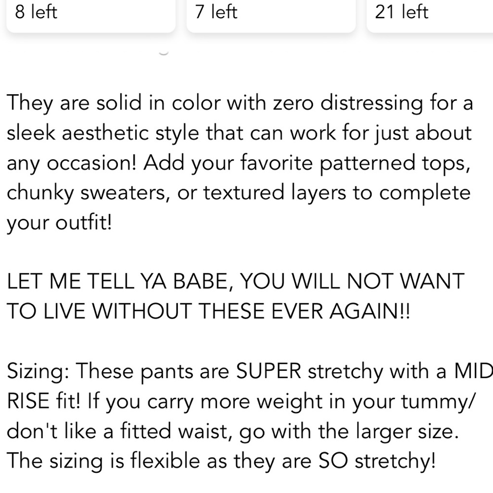 YMI pink pants - Picture 4 of 5
